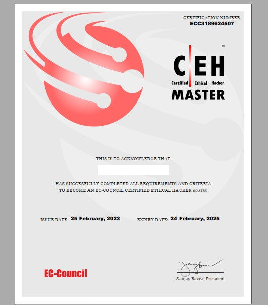 CEH v13 MASTER (Learn On-demand) with Exam Voucher + CertPrep Practice Test